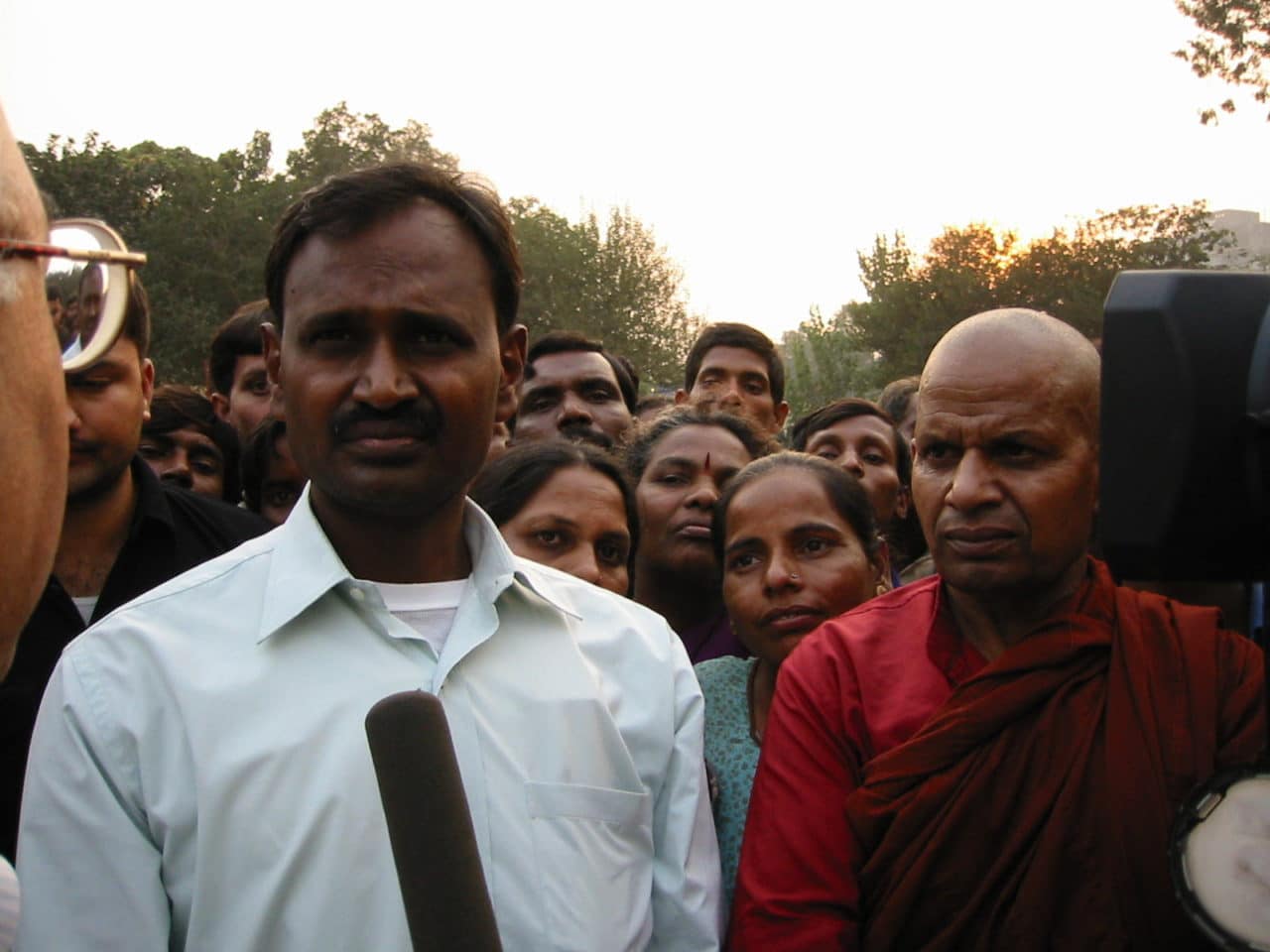 An Ambedkarite Mass Conversion and a Political Storm