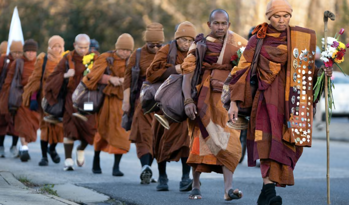 Buddhist Monks Peace Walk: An Alternative to Social Division